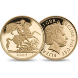GB 2007 Gold Proof Sovereign Coin