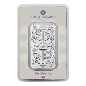 The Royal Celebration 1oz Silver Bullion Minted Bar