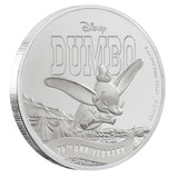 2016 Disney Classics 75th Anniversary of Dumbo 1oz Silver Proof Coin