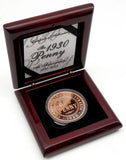 2005 $1 1930 Penny 75th Anniversary Copper Plated 1oz Silver Proof Coin