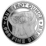 2024 Silver Donald Trump Assassination Attempt Round 1oz
