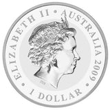 2009 $1 Australian Koala 1oz Silver Gilded Coin