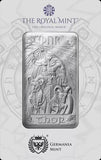 Royal UK Mint Thor 10oz Silver Minted Bar