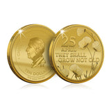 ANZAC Day "They Shall Grow Not Old" 1/1000oz Gold Coin