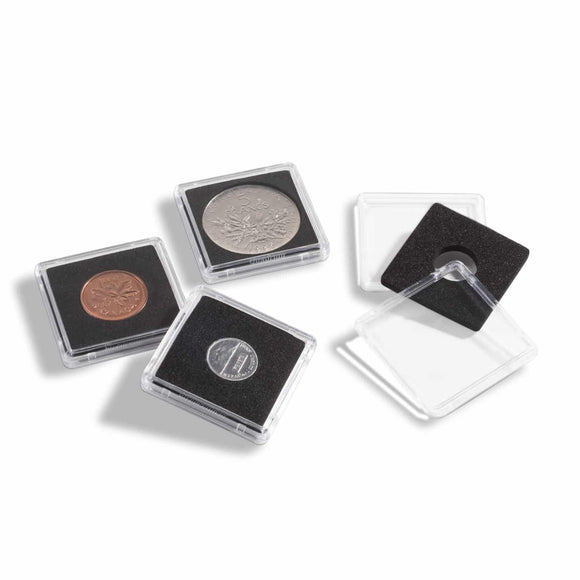 Quadrum Mini Coin Capsules 21mm pack of 10 (suitable for $2 coins)