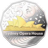 2023 50th Anniversary of the Sydney Opera House 50c Silver Proof