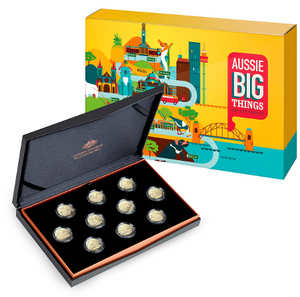 2023 Aussie Big Things $1 10 Proof Coin Set