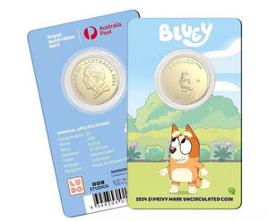 2024 $1 Bluey - Bingo Coin in Card