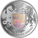 2025 United Crypto States Libertad 1 oz Silver Proof Coin