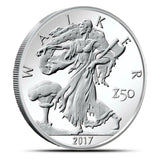 2017 Walker Zombucks Apocalypse 1oz Silver Round