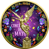2024 Mexico Libertad Cinco de Mayo Edition 1 oz Silver Coin