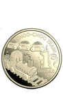 2025 RAM Womens Weekly Birthday Cake Book and $1 Choo Choo Train AlBr Proof Coin
