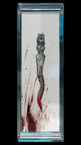 2025 Cameroon Medusa Dagger Antiqued High Relief Crimson Enamel 2oz Silver Coin
