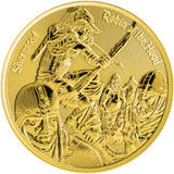 2024 Robin of the Hood Sherwood Gilded 1 Oz Silver Coin 1000 Francs Cameroon