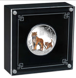 2022 Year of the Tiger 1oz Coloured Silver Proof Coin