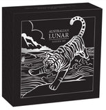 2022 Year of the Tiger 1oz Coloured Silver Proof Coin