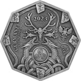2023 Witchcraft: Seeress Ritual 1 oz Silver Germania Mint