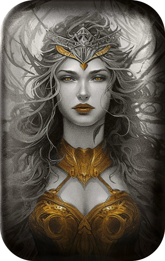 Germania Mint Goddesses: Gullweig 2 oz Ag 999.9 Cast Bar