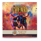 2024 Germania Mint Chicago Bull ANA 2oz Silver Cast Bar