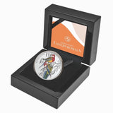 2023 Eastern Rosella John Gould $1 1oz Silver Coin