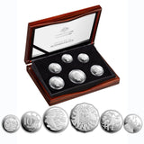 2024 Six-Coin Fine Silver Proof Year Set – Change of Monarch