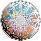 2026 50c Australia Christmas Decoration Colour Silver Coin