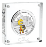 2019 The Simpsons - Lisa 1oz Silver Coloured Proof Coin