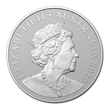 2020 $1 Kangaroo Series Red Kangaroo 1oz Silver Coin Frosted UNC