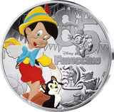 2025 Disney Pinocchio - 22.2g Silver Colour Proof Coin