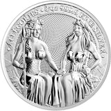 2021 Allegories: Austria & Germania 2oz Silver BU