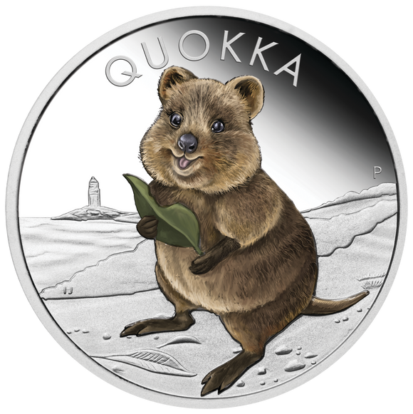 2021 Quokka Coloured Proof 1oz Silver Coin