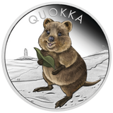 2021 Quokka Coloured Proof 1oz Silver Coin