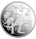 2026 $1 Kangaroo Series - Mob Of Six Roos 1oz Silver Proof Coin