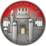 Fables for Robots Stanisław 2025 200 Gram Silver Coin Cameroon Mint of Gdansk