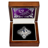 2017 70th Royal Wedding Anniversary Star Shaped 1oz Silver Proof Coin
