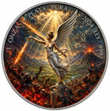 2024 Libertad As Above So Below Edition 1oz Silver Colorised Coin