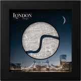 2023 Tiffany Art Metropolis London Antique 3oz Silver Coin