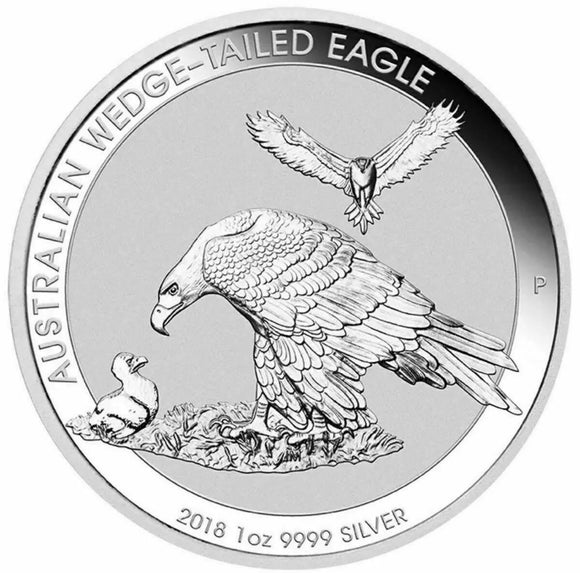 2018 Wedge-Tailed Eagle 1oz Silver Coin