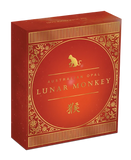 2016 Australian Opal Lunar Series - Year of the Monkey 1oz Silver Proof Coin