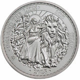 2023 St Helena Una and the Lion 1oz Silver Coin