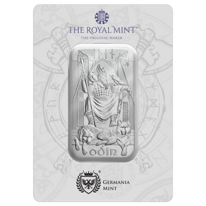Norse Gods Odin 1oz Silver Minted Bar