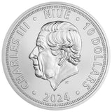 2024 Czech Lion $10 5oz Silver Bullion Coin