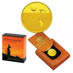 2009 Kangaroo at Sunset 1/5oz Gold Proof Coin