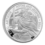 2023 GB Myths and Legends King Arthur 1oz Silver Proof Coin