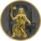 2026 Germania 1oz Silver ANA Special Edition Gold & Ruthenium Gilded
