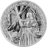 2026 Norns: Urd 5 Mark 1 oz Silver BU Coin