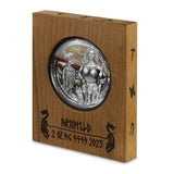 2025 10 Mark Valkyries Arnhild Ultra High Relief Germania Mint 2oz Silver Coin
