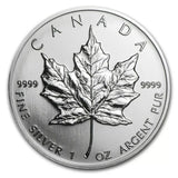 Canada 1993 Maple 1oz Silver Coin BU