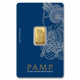PAMP Suisse Lady Fortuna Minted 2.5 gram Gold Bar