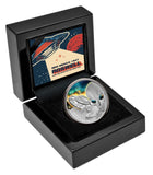 2022 Roswell 75th Anniversary Flying Saucer UFO 1oz Silver Proof Coin